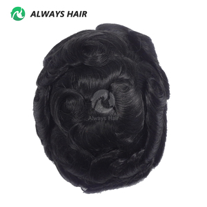 Nuovo Arrivo: Protesi Capillare da Uomo Remy Fine Mono Top <span class=keywords><strong>con</strong></span> PU e Garza - Toupet Uomo - Product Image 4