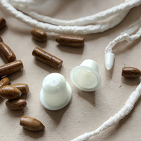 Capsules de café biodégradables en PLA organique, petites capsules en plastique, capsules de café vides avec couvercles