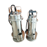 Pompe à eau électrique centrifuge multifonctionnelle de 0,5 CV pour le traitement des eaux usées, avec acier inoxydable pour le rejet des eaux usées