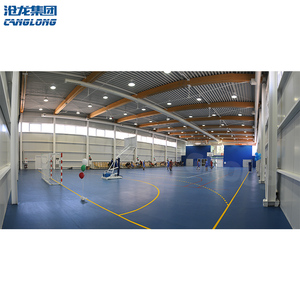 Profesional al por mayor de diseño gimnasio estadio cobertizo estructura de acero galvanizado centro de Fitness edificios - Product Image 3