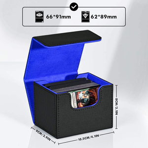 กล่องใส่การ์ดหนัง PU YY ขนาด 4x3 นิ้ว หนา 30 มม. สำหรับนักสะสม - Product Image 3