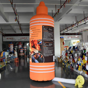 Lampe de ferme géante pour publicité extérieure Modèle gonflable d'allume-feu en gel accélérateur de feu de joie Modèle gonflable pour promotion - Product Image 4