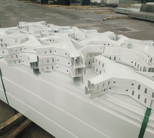 Nuevos Productos Industriales: Bandeja Portacables Tipo Canal de 150*100 mm Pintada con Pintura en Aerosol, con Revestimiento Ignífugo y Gran Capacidad de Carga - Product Image 6