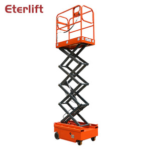 Plataforma Elevadora de Tijera Eléctrica Autopropulsada Compacta SAGA FIRST, Nueva, en Oferta, de <span class=keywords><strong>3m</strong></span>, 4m y 4.8m, con Capacidad de 100kg - Product Image 6