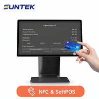 Système de point de vente (PDV) basé sur le cloud Suntek, facile à utiliser, compatible Android/Linux/Windows, avec imprimante thermique NFC, pour restaurants, hôpitaux, bars