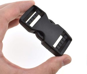 Fibbie a sgancio rapido per due clip regolabili senza cucito di ricambio per cintura in tessuto collari per cani in plastica - Product Image 5