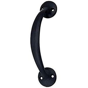Poignée de meuble 6,1 pouces noire thermolaquée, poignée en métal antique, style traditionnel, durable, Coshik Exports, modèle 1523 - Product Image 2