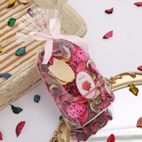 Fournisseur direct d'usine, sachet de fleurs séchées d'aromathérapie végétale naturelle, sachet de pétales parfumés pour le salon, pot-pourri parfumé