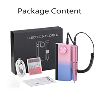 Machine de coupe-ongles à affichage Lcd 35000 tr/min avec perceuse perceuse à ongles rechargeable polisseuse à ongles UV501