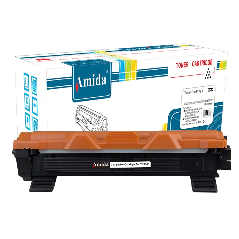 Amdia TN1000 TN1035 TN660 TN450 TN2280 TN760 Compatible pour cartouche de Toner d'imprimante Brother