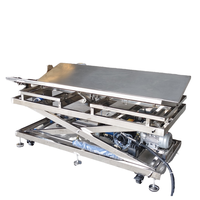 Instrument chirurgical vétérinaire de grande table d'opération animale avec l'électricité équine hydraulique de l'acier inoxydable 304