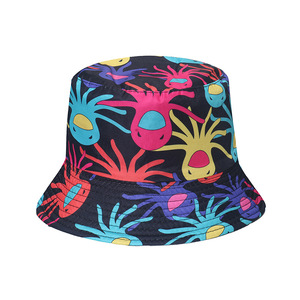 Chapeau seau réversible à imprimé galaxie et espace, chapeau de soleil à motif étoiles et planètes cosmiques pour hommes et femmes - Product Image 5