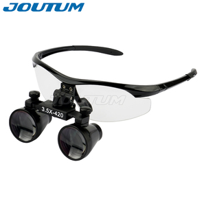 JOUTUM 3.5X Reçine Diş Büyüteçleri Büyüteç Diş Hekimi Binoküler Büyüteçler Tıbbi Cerrahi Kullanım için (Siyah) - Product Image 1