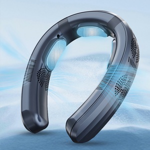 Nuevo Calentador Portátil Colgante de 6000mAh para Cuello, Ventilador con Función de Calefacción y Refrigeración, Pantalla Digital, Recargable por USB para Verano - Product Image 2