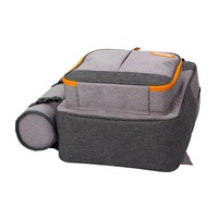 Sac à dos isotherme réutilisable pour pique-nique, 2 personnes, en polyester, avec compartiment réfrigérant, bandoulière réglable, porte-vin, poignées de transport, pour aliments