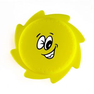 Nouveau disque volant en silicone pour enfants avec pulvérisation d'eau |   Sûr, durable et rose vibrant |   Parfait pour les activités de plein air et les liens familiaux - Product Image 4