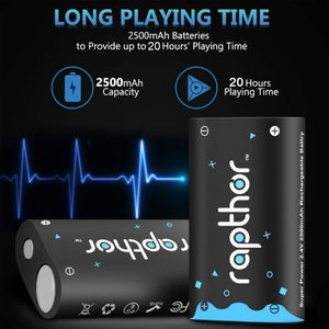 Rapthor 2X 2500mAh Paket Baterai Pengontrol Isi Ulang untuk Xbox One/Series (Hanya 2 Paket Baterai) - Product Image 2