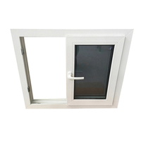 Fenêtre coulissante en vinyle, imperméable et insonorisé, moderne et populaire, fenêtre en vinyle UPVC avec As2047 Usa Nfrc
