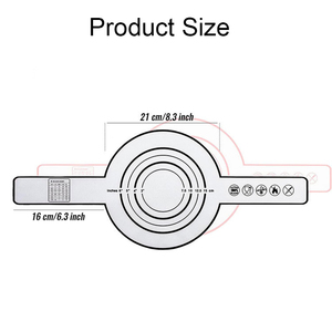 Tapis de cuisson en silicone pour pain, tapis pour four hollandais, antiadhésif, facile à nettoyer, réutilisable - Product Image 4