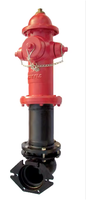 Hydrant d'incendie à colonne bidirectionnel en fonte 4'' 6'' avec prix