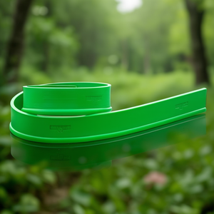 Lama in gomma verde da 45 cm per la pulizia di vetri e superfici, certificata biologica. - Product Image 3