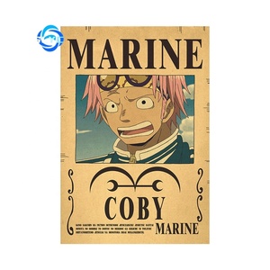 Nouveau <span class=keywords><strong>Poster</strong></span> Rétro en Papier Kraft One Piece Avis de Recherche 129-176 Produits Dérivés d'Animation pour E-commerce Transfrontalier - Product Image 2