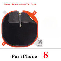 Autocollant de panneau de chargeur de puce de charge sans fil de bobine NFC pour iPhone SE 8 8Plus X XR XS MAX 11 12 13 14 15 16 Pro Max Mini