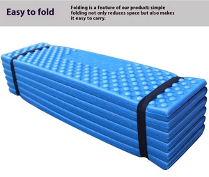 Tapis <span class=keywords><strong>de</strong></span> camping léger en PVC XPE imperméable <span class=keywords><strong>de</strong></span> 2 cm d'épaisseur, pliable et compact, <span class=keywords><strong>matelas</strong></span> en <span class=keywords><strong>mousse</strong></span> alvéolée pour la <span class=keywords><strong>randonnée</strong></span>, 4 saisons - Product Image 3