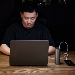 Gendome Micro 30 Portable Power Bank 15000mAh LiFePO4 Battery QC3.0 PD3.0 22.5W USB-C Fast Charging Built-in <strong>Cable</strong> - Product Image 5