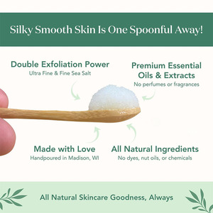 Exfoliante Corporal Personalizado de Gel Salino para Exfoliación del Cuerpo y <span class=keywords><strong>Cuero</strong></span> <span class=keywords><strong>Cabelludo</strong></span> - Product Image 2