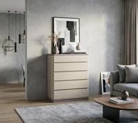 Lemari Sepatu Modern 5 Laci Pilihan Warna Finishing Dua Warna Desain Ramping Kamar Tidur Ruang Tamu Rumah Sakit Gudang Penyimpanan Terbaik