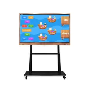 Full HD 4K LCD écran tactile Électronique De tableau blanc tout en un machine interactive homme-machine enseignement tableau noir