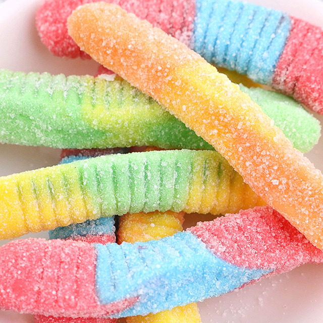 Factory Direct Sale Halal Bulk Freeze-Dried Fruity Clusters Jelly Sweets Gummy Candy in Bag