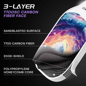 Noyau en nid d'abeille en fibre de carbone brute T700 thermoformé sur mesure de haute qualité, durable, Sweet Spot Entertainment, 16 mm, approuvé USAPA - Product Image 3