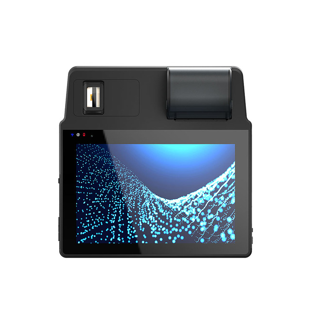 8'' Rugged Android 11 Mobile Biometric Tablet Fingerprint SDK 128GB Storage Quad Core Processor 58mm Thermal Printer Educational