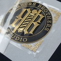 Conception personnalisée en usine Logo en relief Patch TPU Insigne de transfert de chaleur Mysterious Senior Logo TPU pour une utilisation sur vêtement