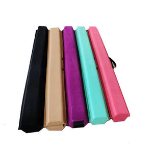 Trave di equilibrio pieghevole realizzato in materiale espanso compresso rivestito con pelle scamosciata artificiale antiscivolo per sport e intrattenimento - Product Image 4