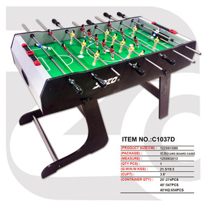 Foldable MDF Wood 2 Player <strong>Foosball</strong> Table Indoor Use Children's Sports Toy - Product Image 3