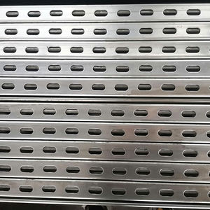 פרופיל U מגולוון של Topfix, פרופיל פלדה מגולוון, מסילת הזזה יוניסטרט, יוניסטרט למערכת תמיכה סיסמית ממתכת - Product Image 5