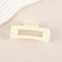 Pince à cheveux flexible en silicone, grande pince à griffes pliable antidérapante | Pinces à cheveux souples pour cheveux fins et épais
