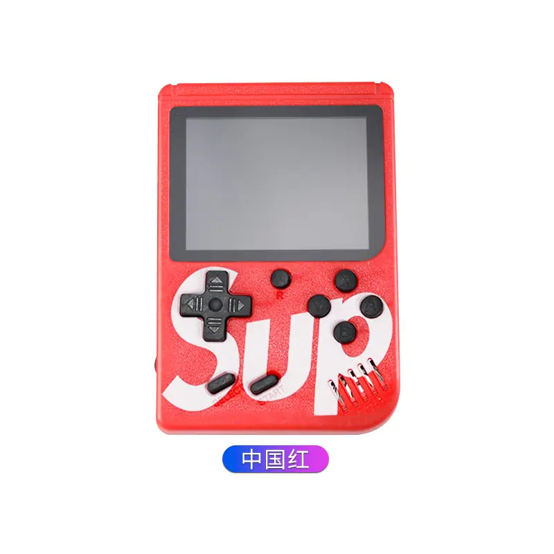 Hand held draagbare jongen retro SUP TV video game 400 automaten classic cartridge consoles party systeem b