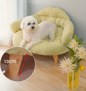 OEM de fábrica al por mayor perro gato mascota cama sofá <span class=keywords><strong>color</strong></span> verde de alta calidad - Product Image 2