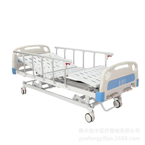 Cama de Hospital Manual Cimai B303 con Altura Ajustable y Barandillas para Pacientes Mayores - Product Image 5