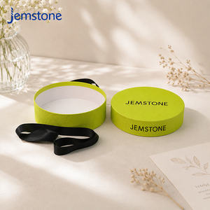 Personalized Luxury Dessert Food Paper Tube Packaging Kraft Cardboard Tube for Round <b>Cake</b> <b>Box</b> <b>Gift</b> Cylinder with Ribbon - Product Image 2