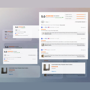 इलेक्ट्रिक ऊर्ध्वाधर हनीमून कंघी अंधा और घर के दरवाजे की खिड़कियों के लिए नीचे नीचे की ओर डिजाइन एंटी- यूव सुरक्षा कस्टम आकार - Product Image 4