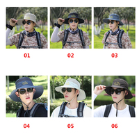 Sombrero Panamá Plegable para Hombre QJC188, Sombrero de Vaquero para Verano, para Actividades al Aire Libre, Caza, Pesca, Gorra Fresca, Sombrero de Pescador para Senderismo