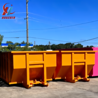 Roll off commercial personnalisé remorque poubelle avec vente en gros en usine