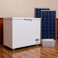 Réfrigérateur commercial à énergie solaire 12V/24V pour supermarché
