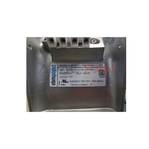 ebm-papst W2E250-HJ28-01 AC axial fan for HVAC ventilation and cooling systems high airflow durable low noise - Product Image 3