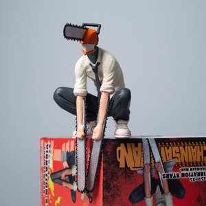 <span class=keywords><strong>Chainsaw</strong></span> <span class=keywords><strong>Man</strong></span> FuRyu Denji <span class=keywords><strong>Chainsaw</strong></span> <span class=keywords><strong>Man</strong></span> Form Noodle Stopper Figura de <span class=keywords><strong>Anime</strong></span> Coleccionable en Pose de Sentadilla, Modelo Decorativo, Regalo - Product Image 2